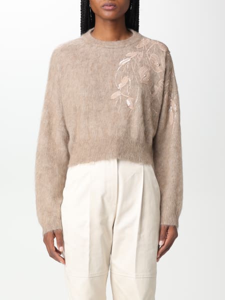 Brunello Cucinelli sweater in Mohair wool and silk