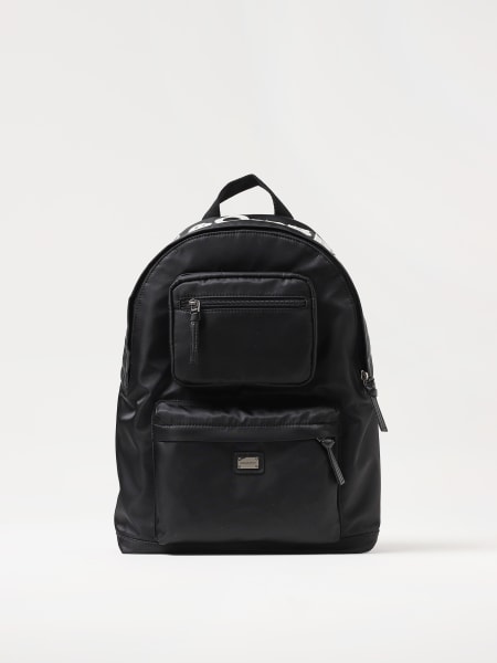 Dolce & Gabbana backpacks in nylon with embroidered logo