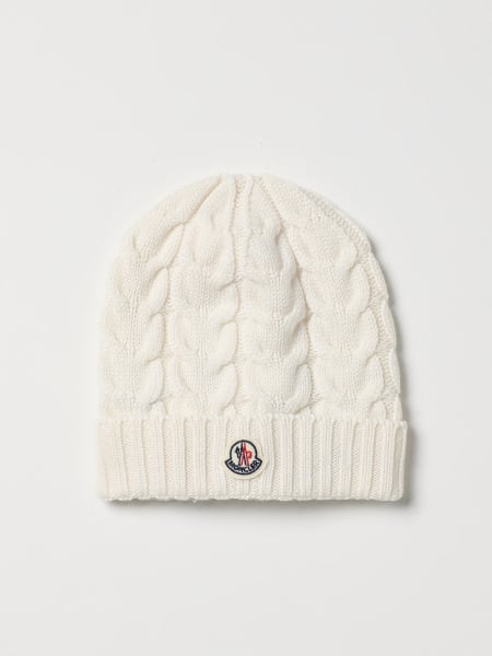 Moncler hat in wool with patch