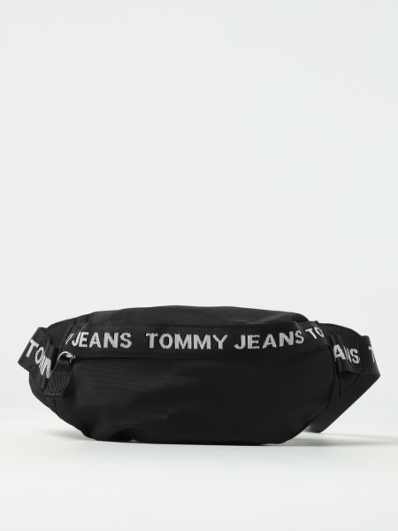 Marsupio Tommy Jeans in nylon riciclato con logo jacquard