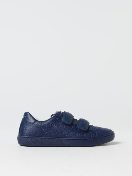 Sneakers The Ace Trainer Gucci in canvas e pelle
