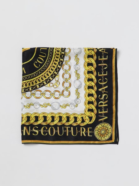 Versace Jeans Couture scarf in printed silk