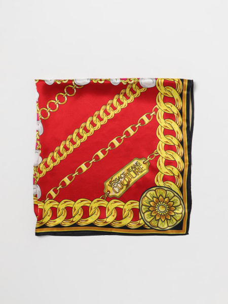 Versace Jeans Couture silk scarf with print