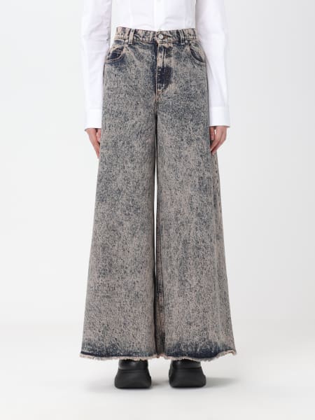 Jeans Marni in denim effetto marmorizzato