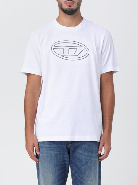 T-shirt Bigoval Diesel in cotone