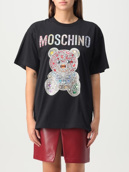 Moschino für Damen: T-shirt Damen Moschino Couture