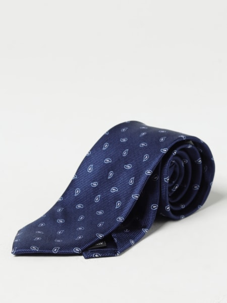 Cravatta Michael Michael Kors in seta con motivo cashmere jacquard
