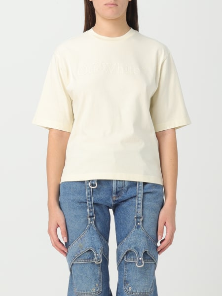 Off-White women's T-shirt FW23 Collection online at GIGLIO.COM