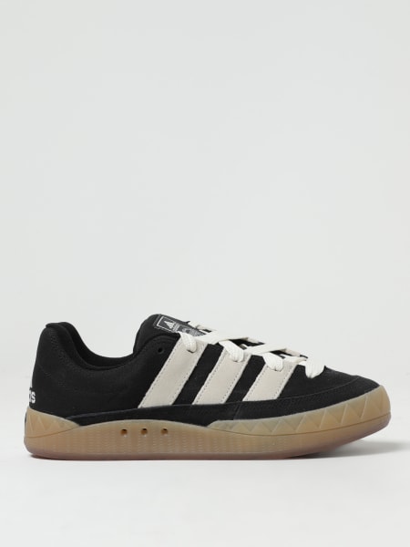 ADIDAS ORIGINALS: Adimatic sneakers in suede - Black | Adidas