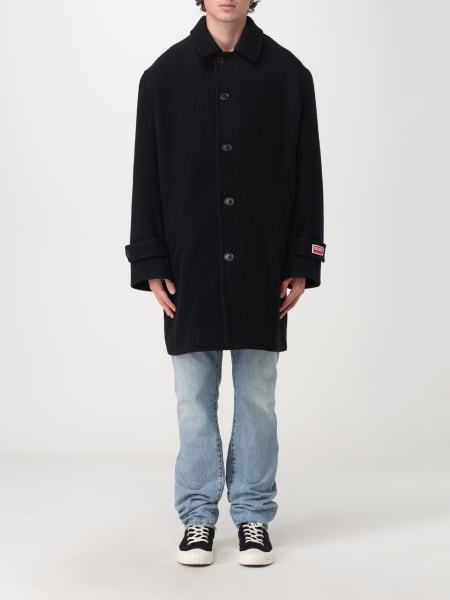 Kenzo: Cappotto Kenzo in lana e nylon