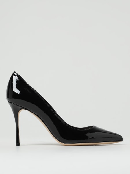 Georgio: Black Platform Sneakers: Designer Women's Shoes: Anne
