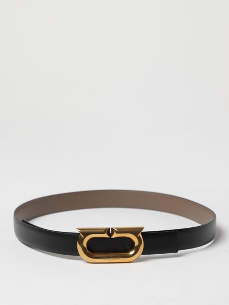 Ferragamo Horse Bit Buckle Belt in Brown for Men