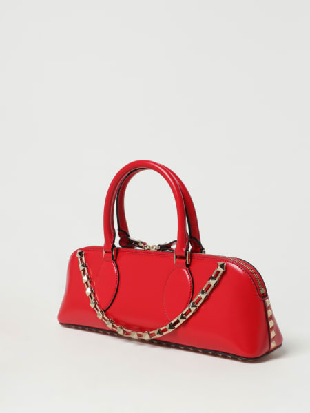 VALENTINO GARAVANI: Rockstud East-West bag - Red  Valentino Garavani  handbag 3W0B0M73PLX online at