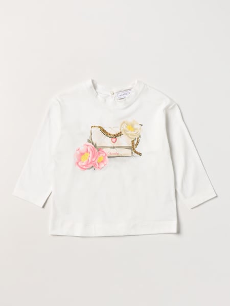 T-shirt bambina Monnalisa online Autunno Inverno 2023-24 - Nuova