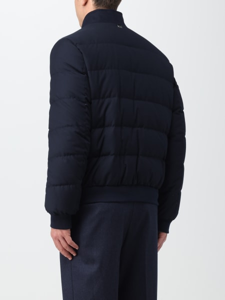 CORNELIANI: jacket for man - Blue Corneliani jacket 92L5B13820147 online at GIGLIO.COM