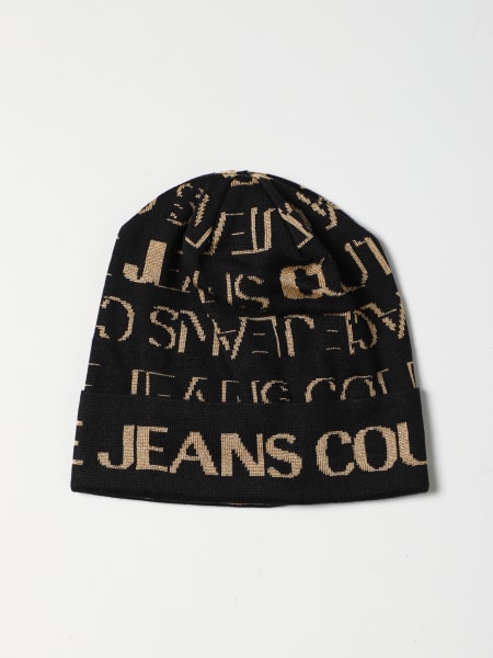 Cappello Versace Jeans Couture in misto lana lamè