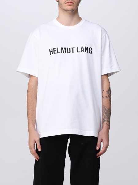 Rummelig tempereret stakåndet HELMUT LANG: t-shirt for man - White | Helmut Lang t-shirt L09HM523 online  at GIGLIO.COM