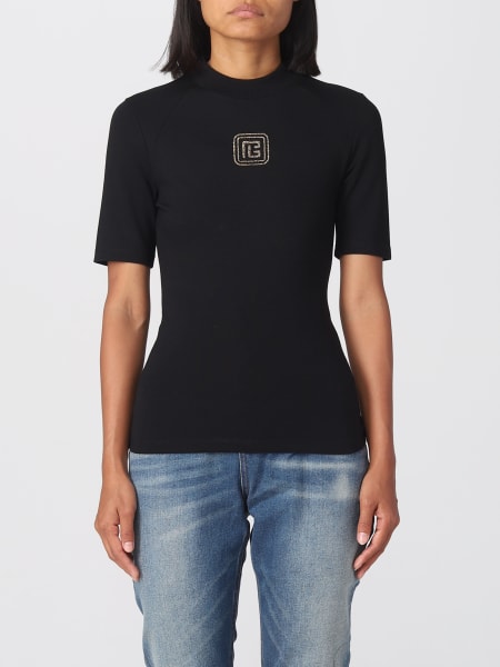T-shirt Balmain in viscosa stretch
