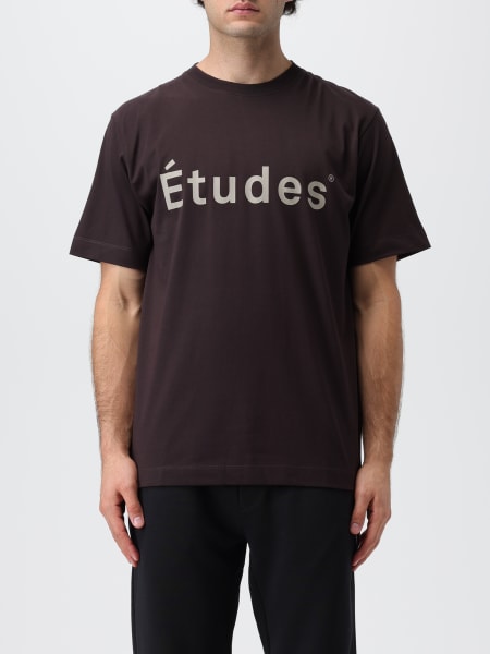 T-shirt Études in cotone con logo