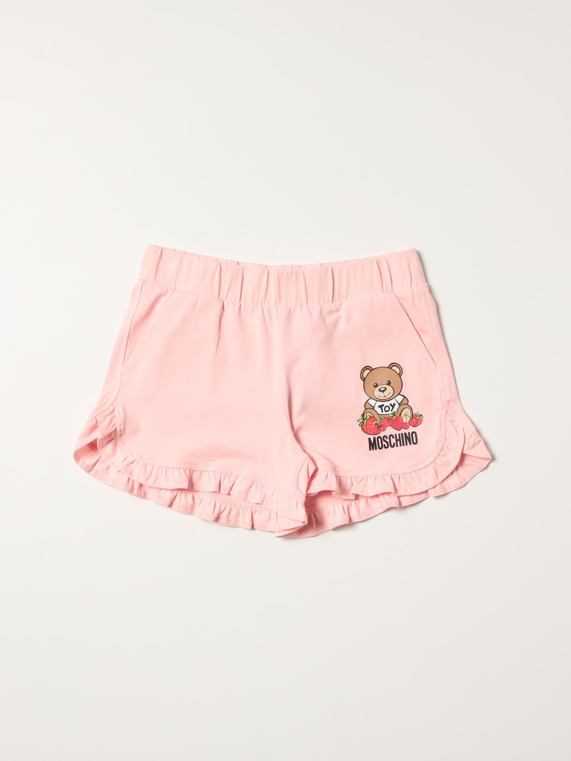 Moschino Kid Outlet: jogging shorts with - | Moschino Kid short online on