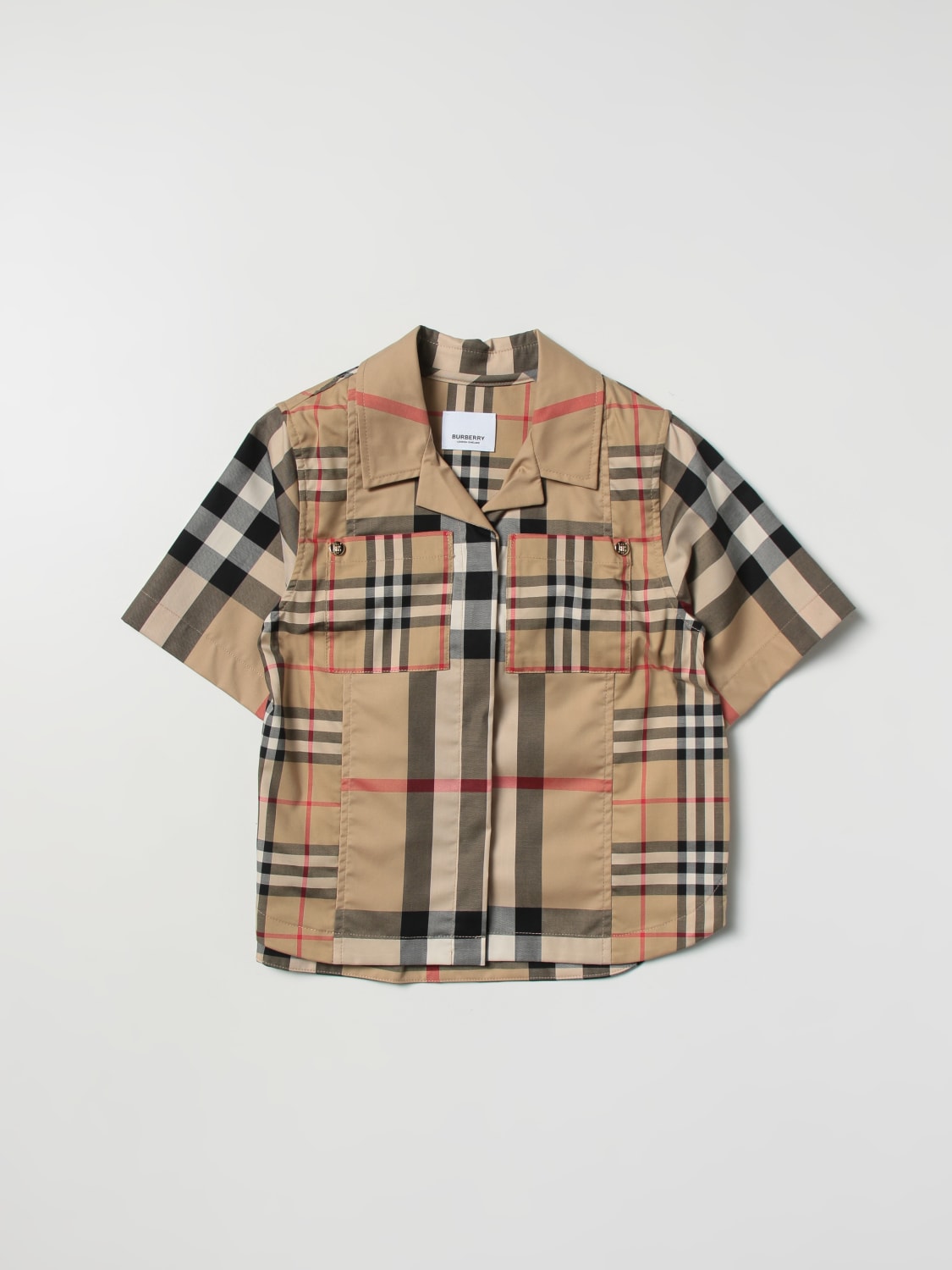 BURBERRY: shirt cotton - | Burberry shirt 8061954 online GIGLIO.COM