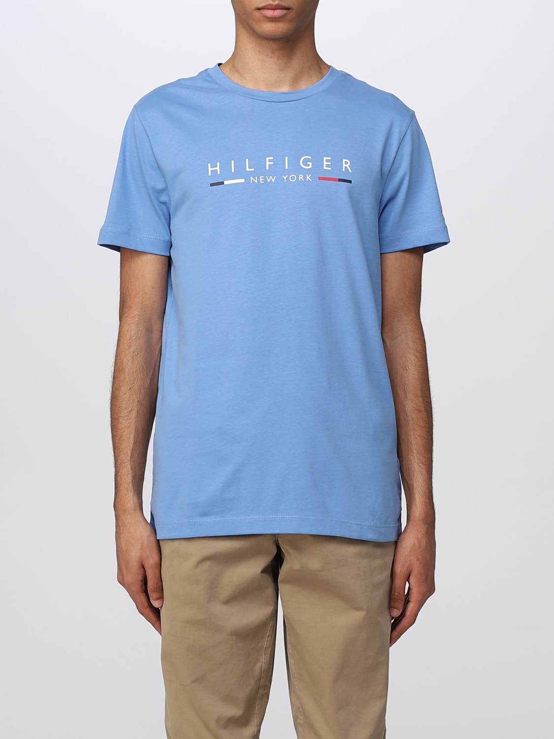 HILFIGER: Camiseta para Claro | Camiseta Tommy Hilfiger MW0MW29372 en línea en GIGLIO.COM