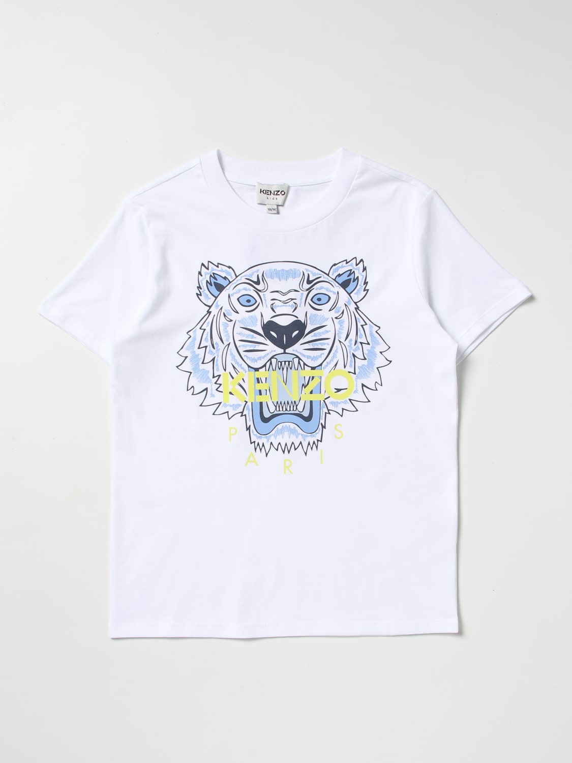 KIDS: Camiseta para niño, Blanco | Camiseta Kenzo Kids K25802 en GIGLIO.COM