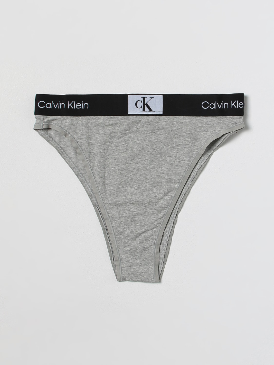 Estación de ferrocarril equilibrio docena CALVIN KLEIN UNDERWEAR: lingerie for woman - Grey | Calvin Klein Underwear  lingerie 000QF7223E online on GIGLIO.COM