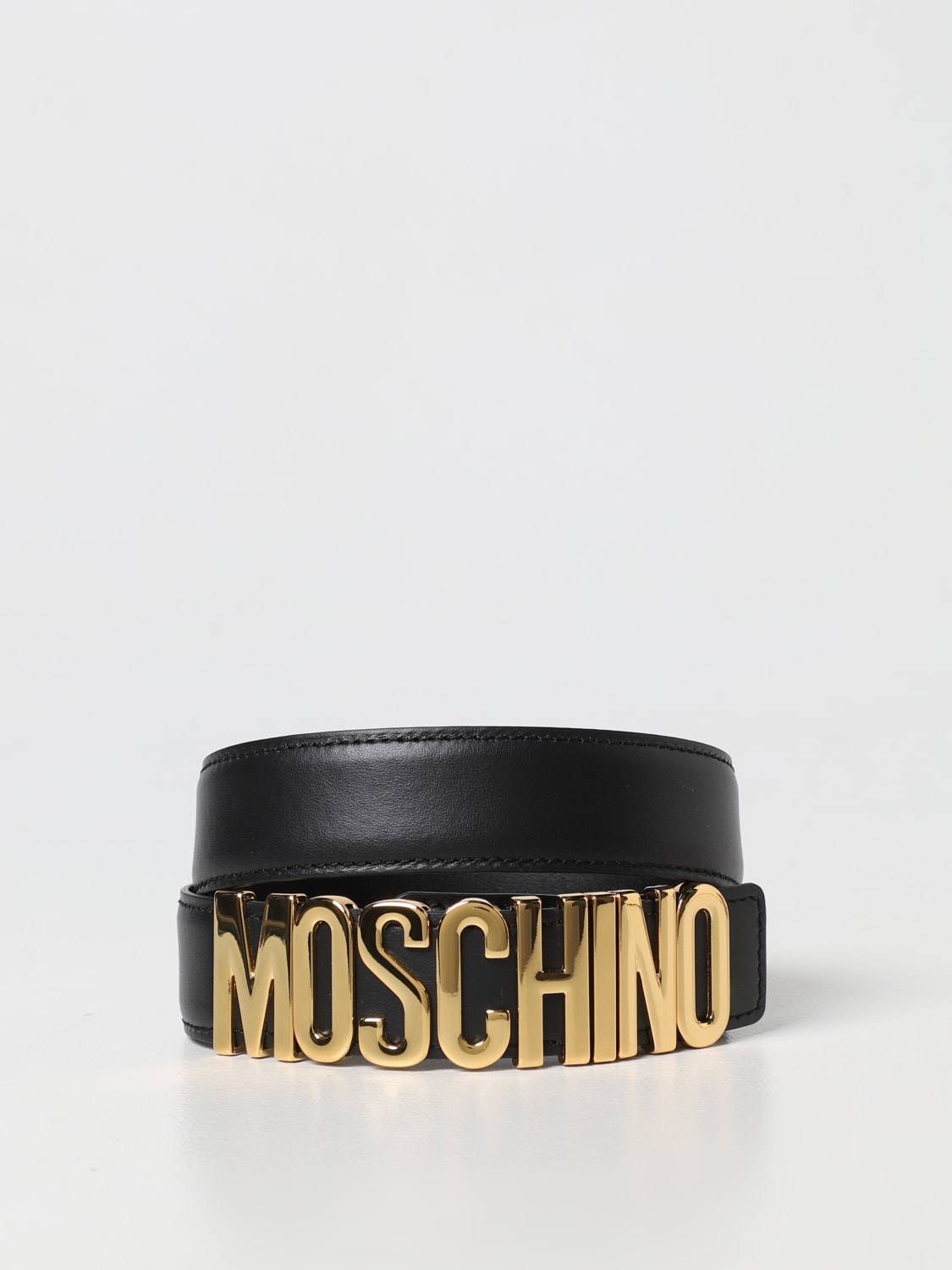 MOSCHINO COUTURE: Cinturón para mujer, Negro CinturÓN Moschino Couture 80078001 en línea en