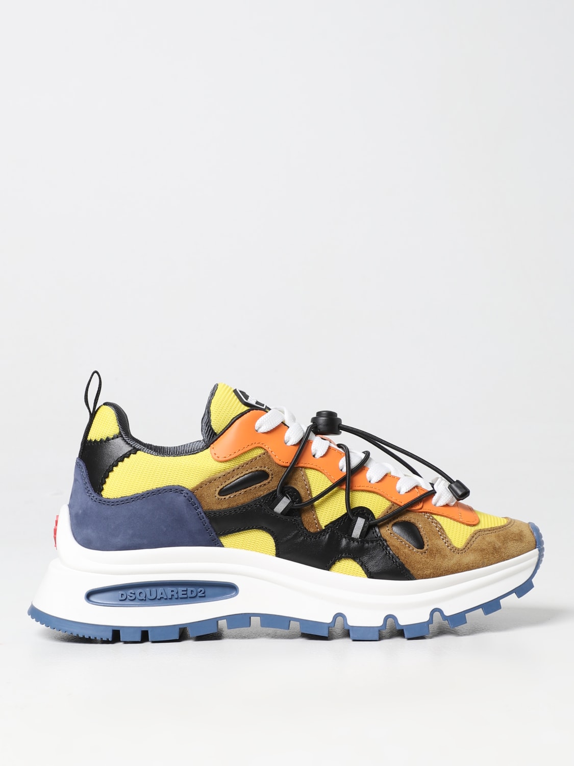 DSQUARED2: sneakers in and technical fabric - | Dsquared2 sneakers SNM028008106244 online on GIGLIO.COM