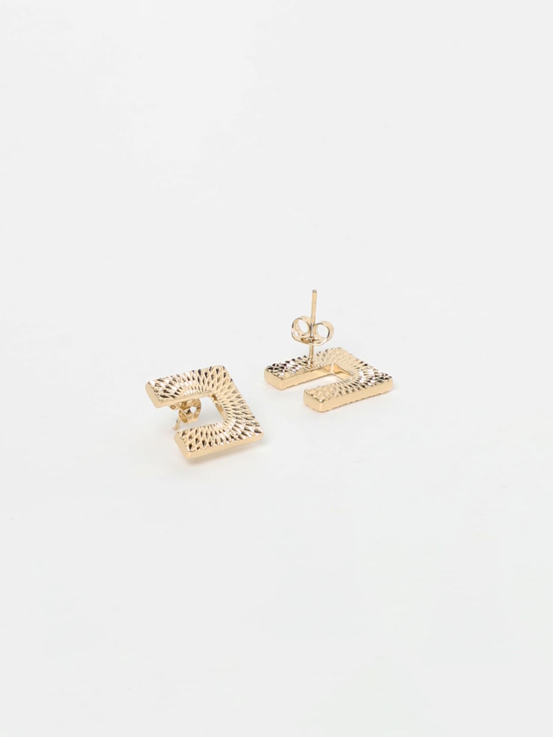 ELISABETTA FRANCHI: earrings in metal - Gold | Elisabetta Franchi jewel ...