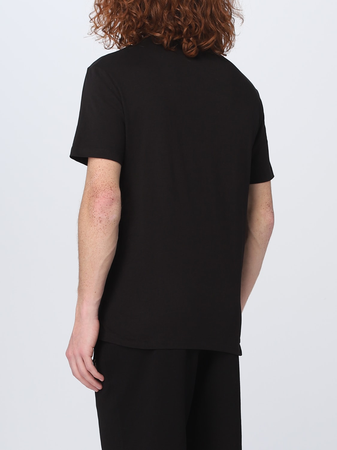 ARMANI EXCHANGE: t-shirt for man - Black | Armani Exchange t-shirt ...