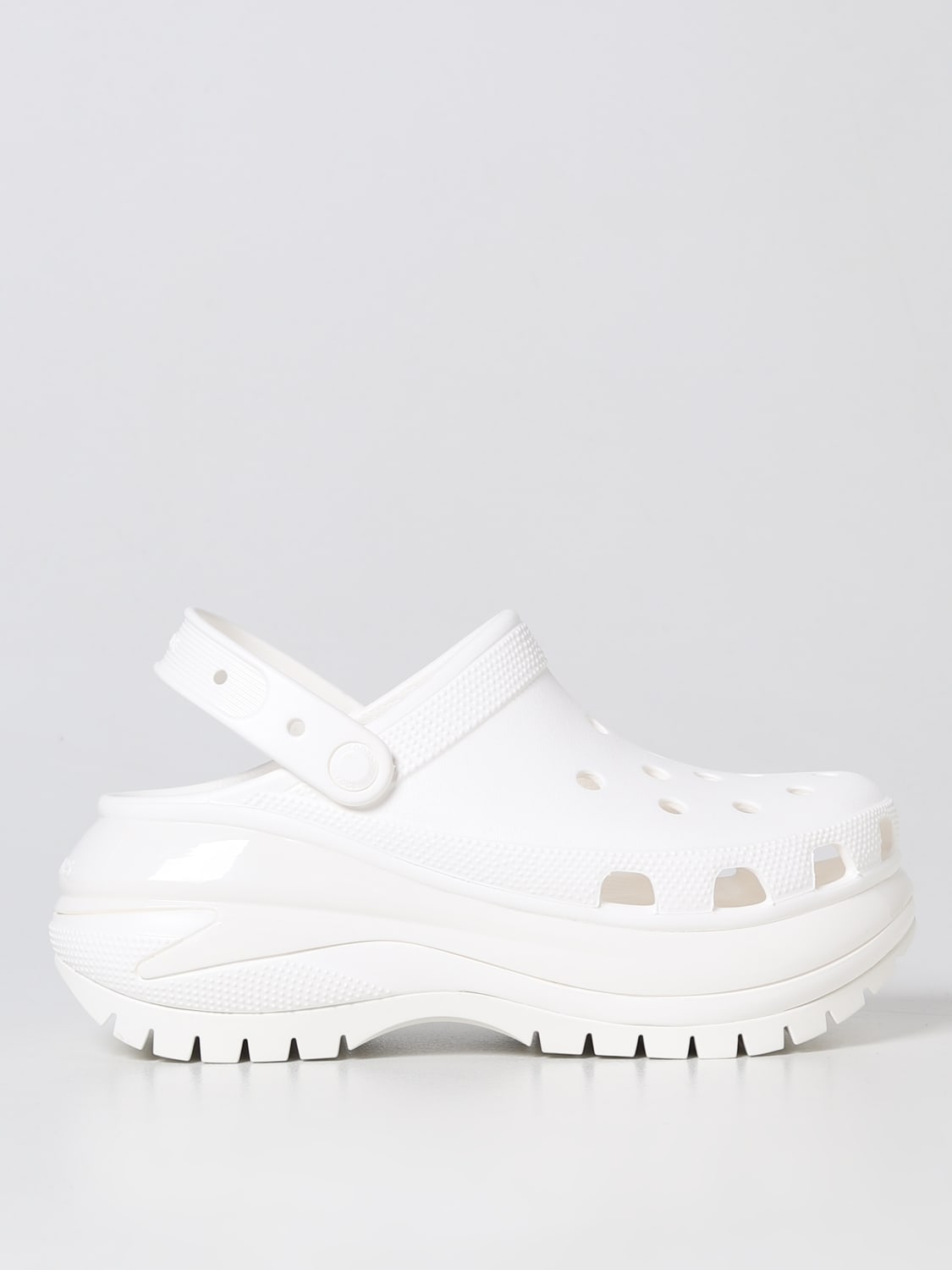 CROCS: Zapatos para mujer, Blanco | Zapatos Planos Crocs 207988 en línea GIGLIO.COM