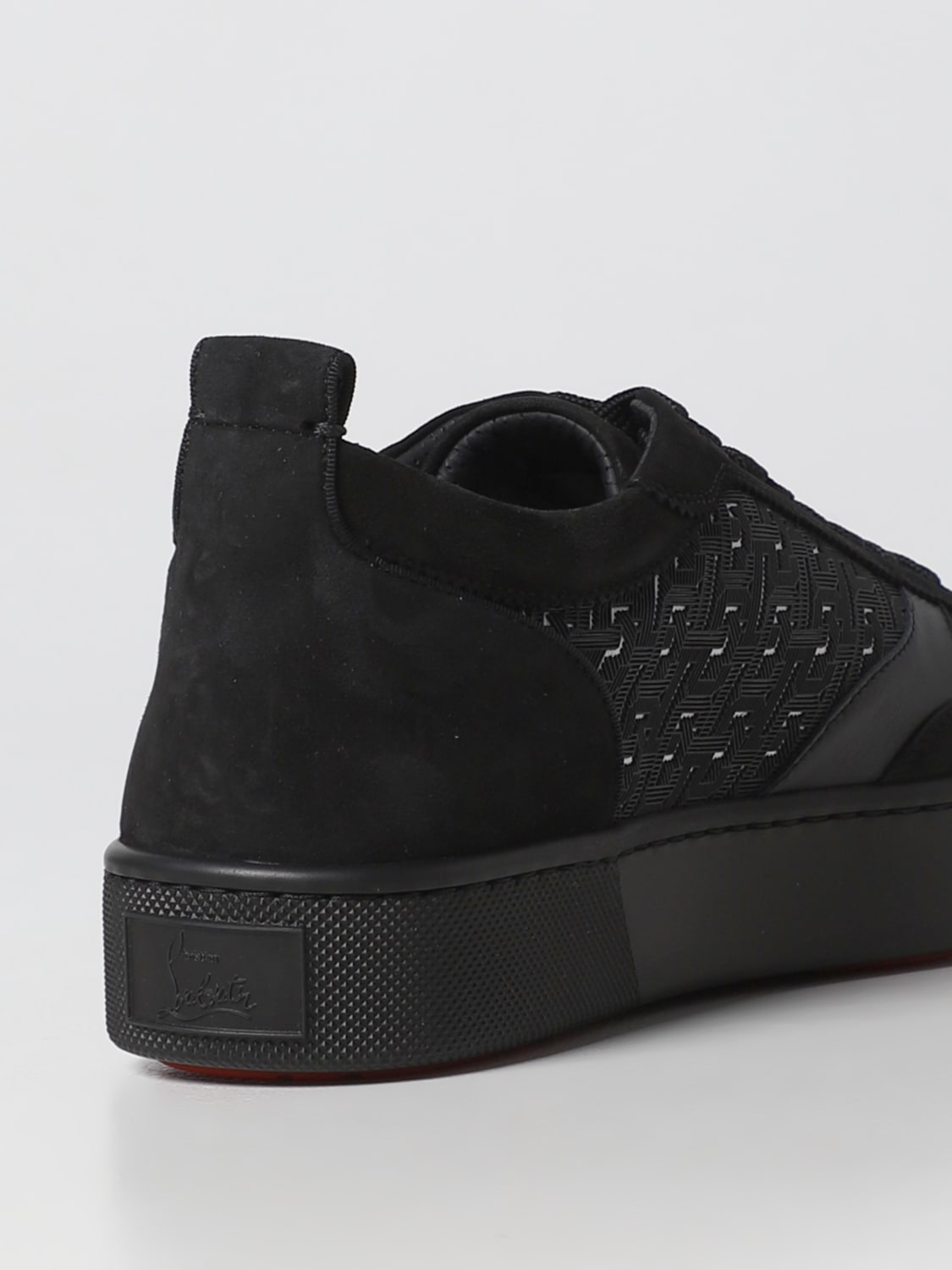 CHRISTIAN LOUBOUTIN: sneakers for man - Black | Christian Louboutin ...
