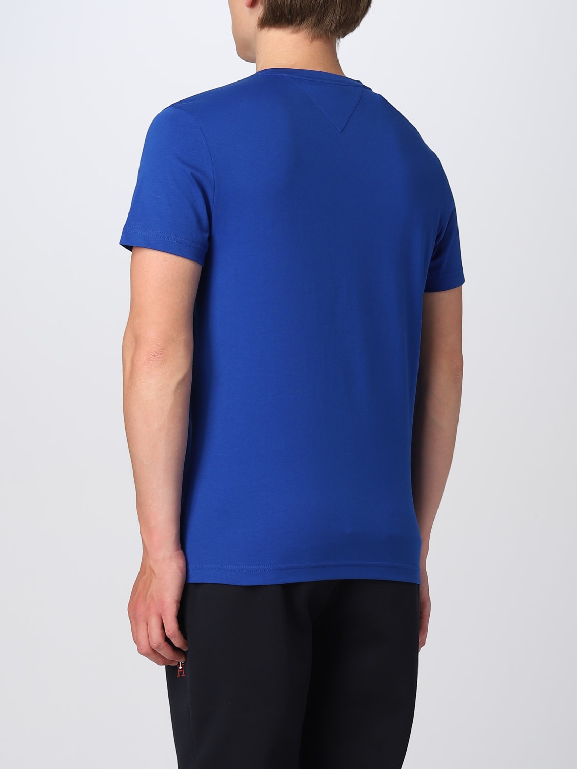 TOMMY HILFIGER: t-shirt for men - Royal Blue | Tommy Hilfiger t-shirt ...
