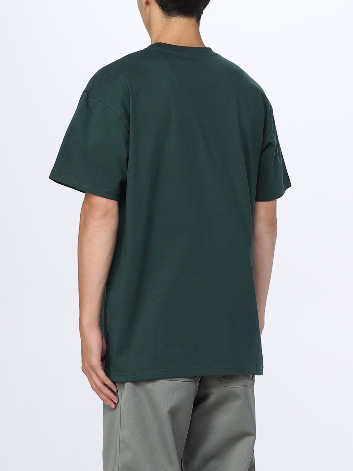 CARHARTT WIP: t-shirt for man - Green | Carhartt Wip t-shirt I026391 ...