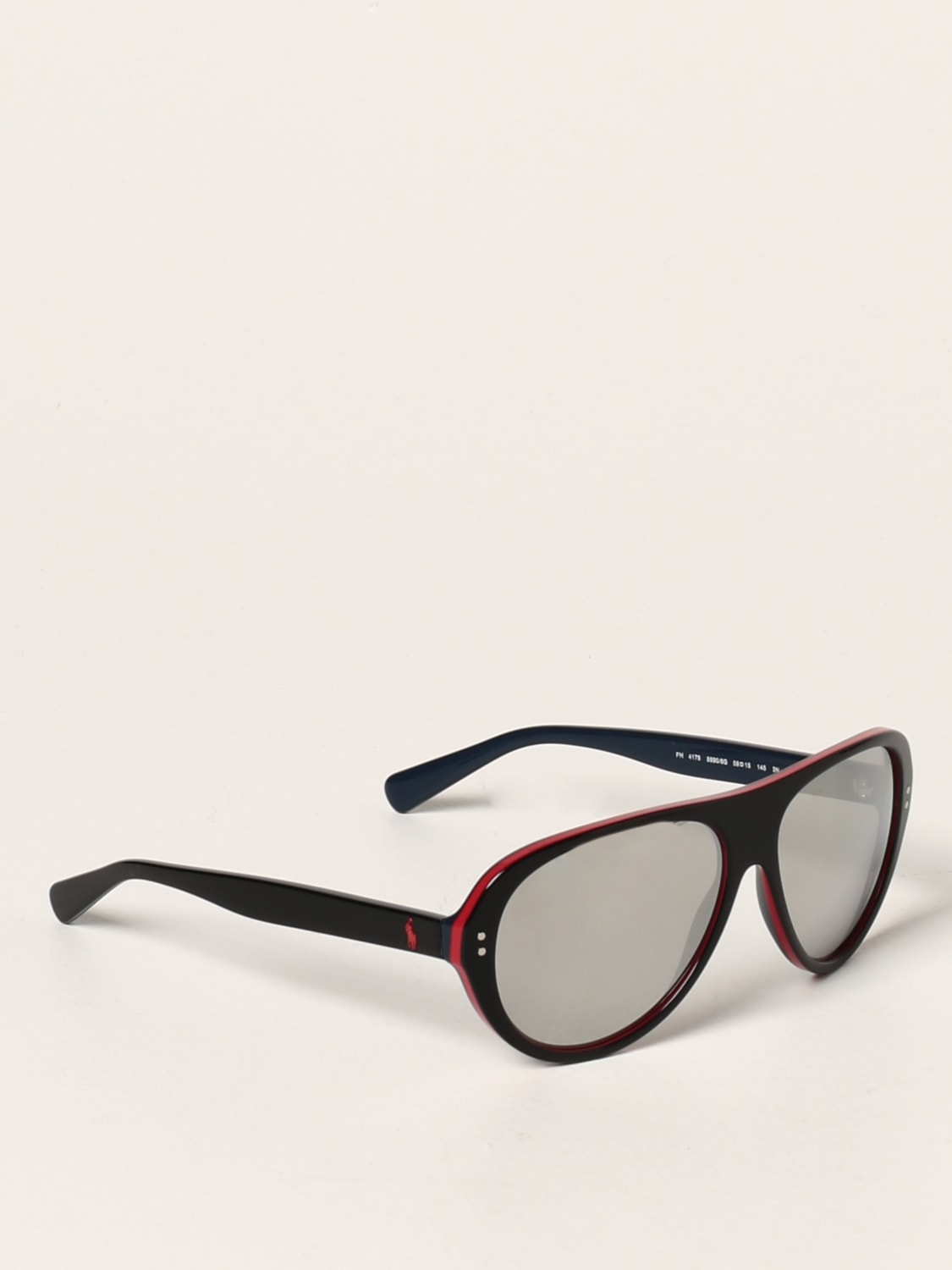 Outlet de Polo Ralph Lauren: Gafas de sol para hombre, Negro Gafas De Sol Polo Ralph Lauren PH 4178 en en GIGLIO.COM
