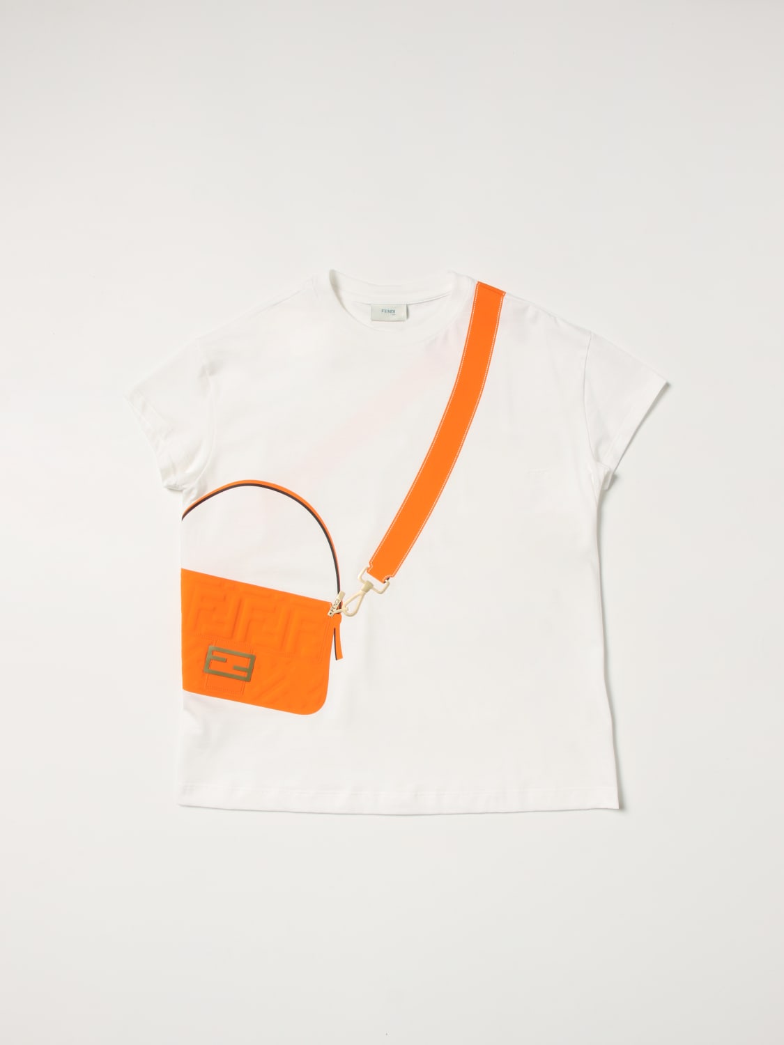 FENDI フェンディ Tシャツ オレンジ | www.fortischennai.com