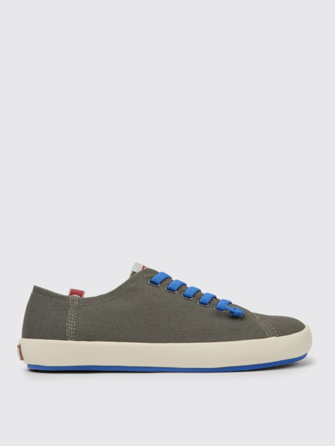 Camper Outlet: Peu Rambla sneakers recycled cotton - Grey | Camper sneakers 18869-085 PEU RAMBLA on GIGLIO.COM