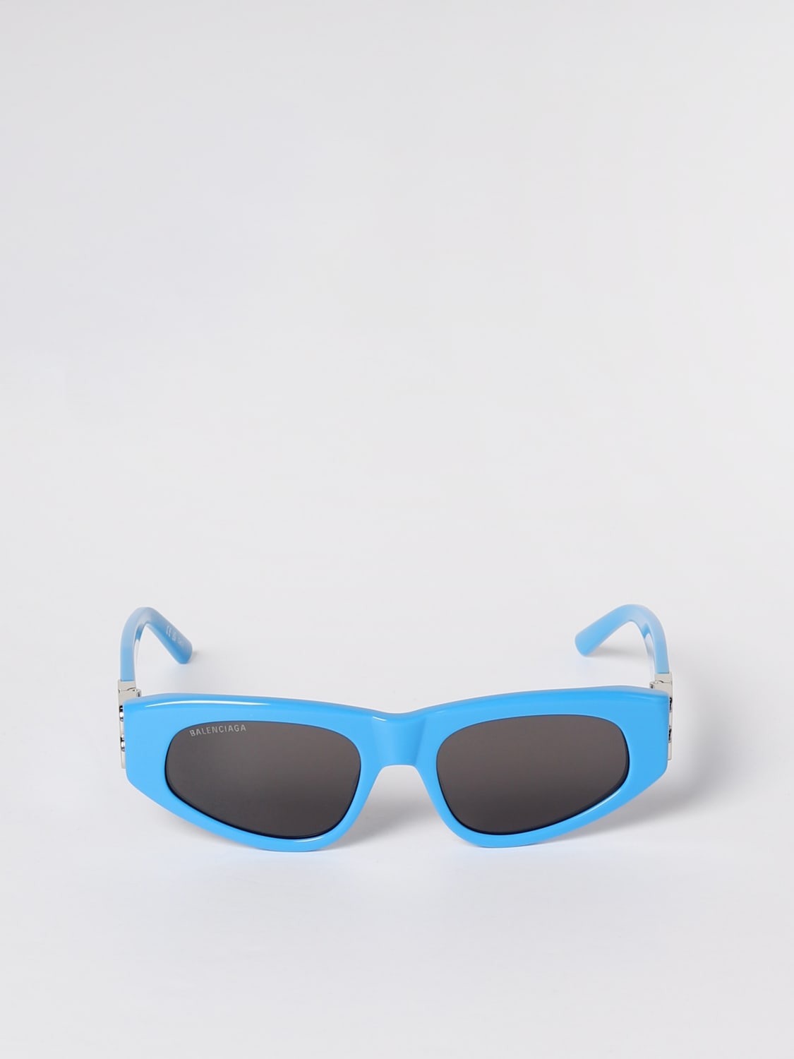 Balenciaga Outlet: Dinasty D-Frame sunglasses - Gnawed Blue Balenciaga sunglasses BB0095S online on