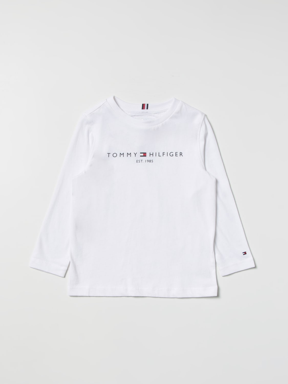 Tommy Hilfiger Outlet: logo - White | Tommy Hilfiger sweater online on GIGLIO.COM