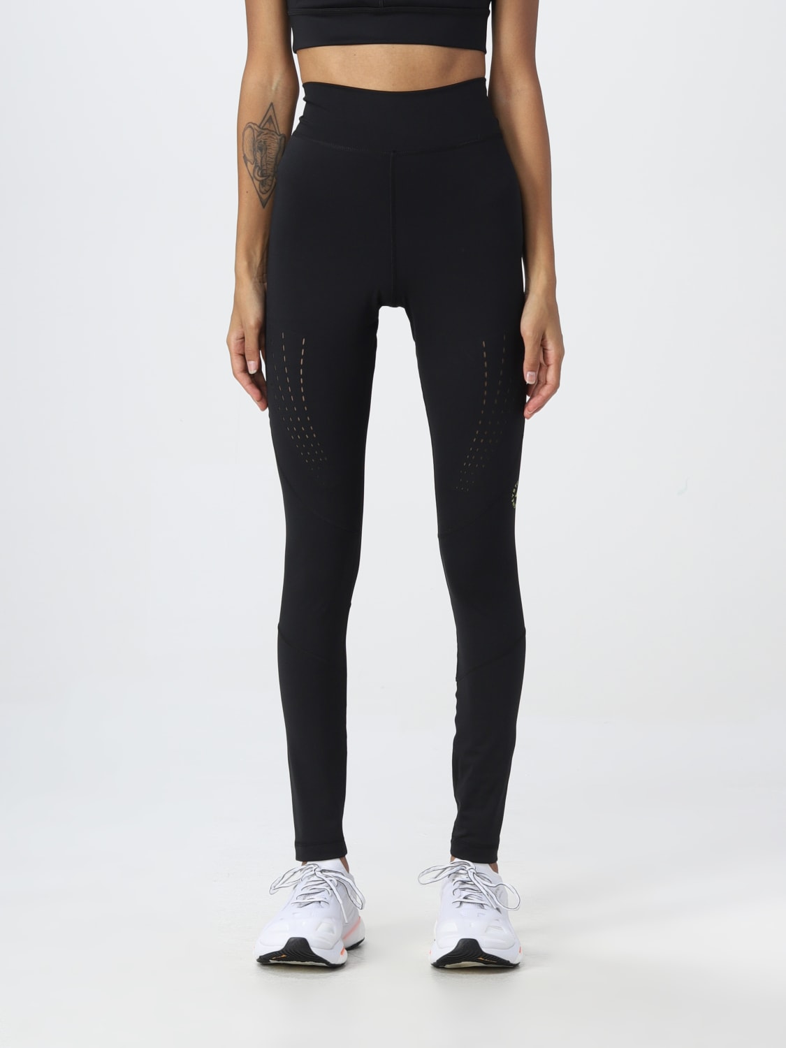 Adidas By Stella Mccartney pants for woman - Black | Adidas By Stella Mccartney pants HG6876 online on GIGLIO.COM