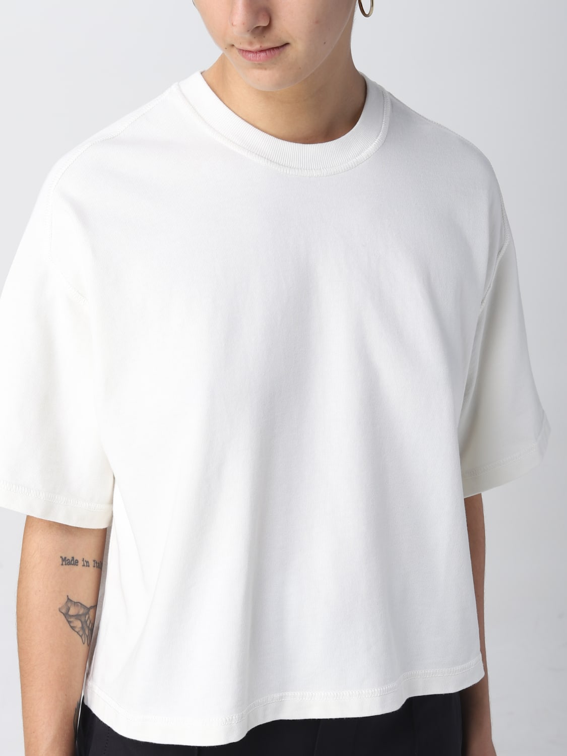 BOTTEGA VENETA：Tシャツ レディース - ホワイト | GIGLIO.COM