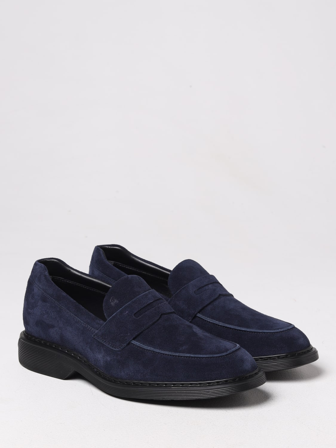 HOGAN: loafers for man - Blue | Hogan loafers HXM5760DU50HG0 online on ...