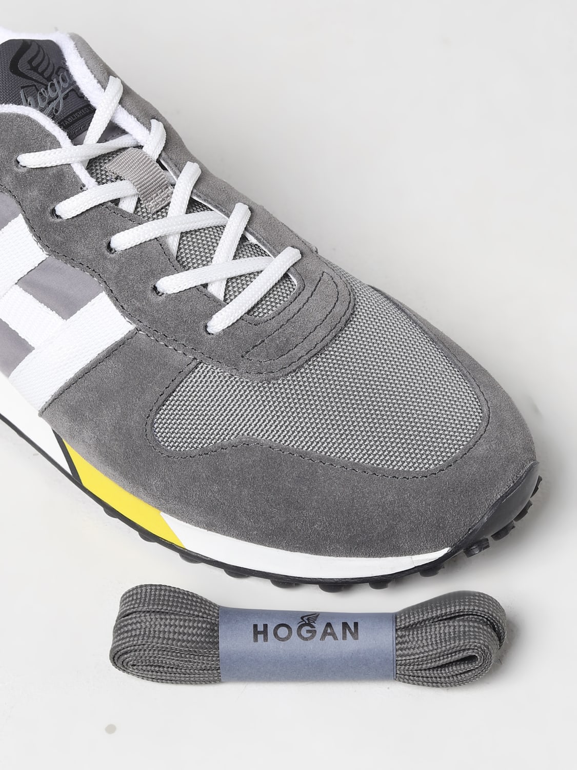 HOGAN: sneakers for man - Grey | Hogan HXM3830AN51MM4 online on GIGLIO.COM