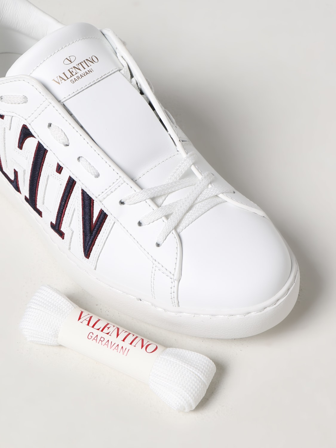 VALENTINO GARAVANI: VLTN leather sneakers White 1 | Garavani sneakers 1Y2S0830BAA online on GIGLIO.COM