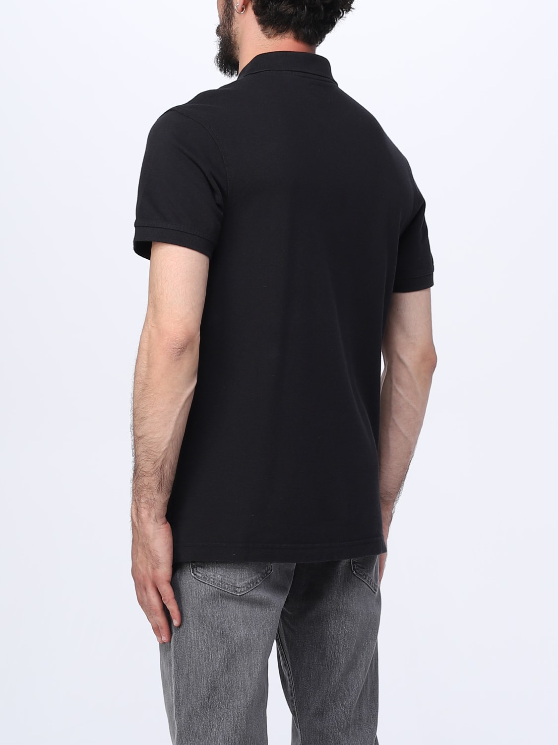 LEVI'S: polo shirt for man - Black | Levi's polo shirt 358830007 online ...