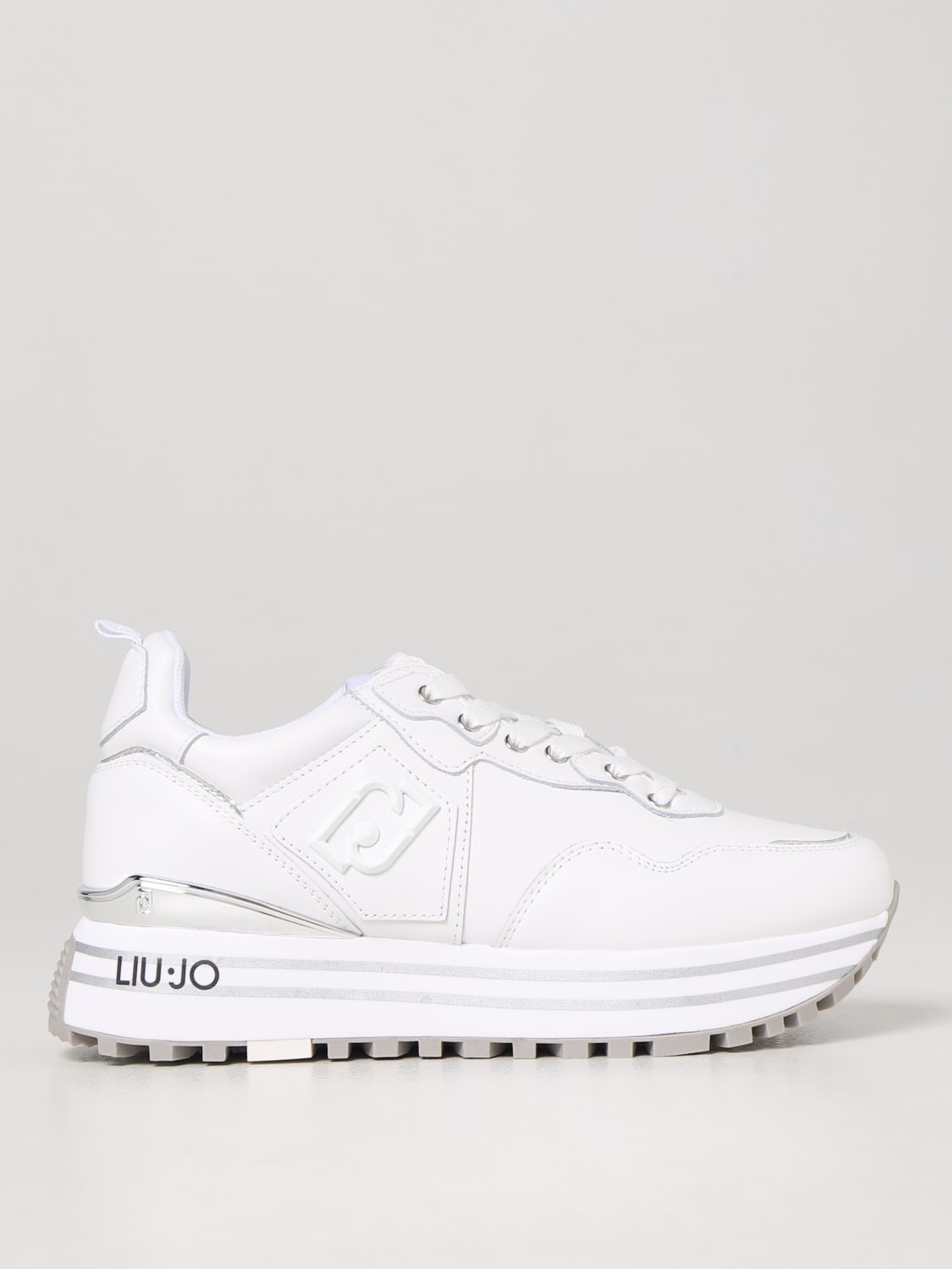 JO: sneakers for woman - White | Liu Jo sneakers BA3013P0102 online on GIGLIO.COM