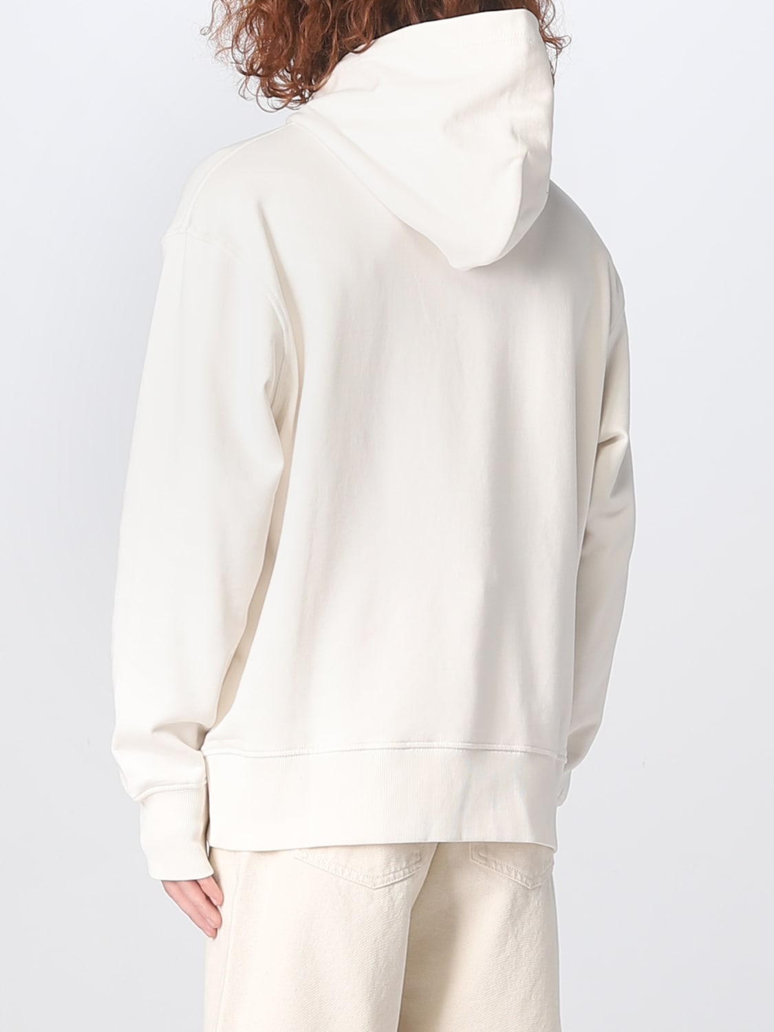 DIESEL: sweatshirt for man - White | Diesel sweatshirt A086420JFAV ...