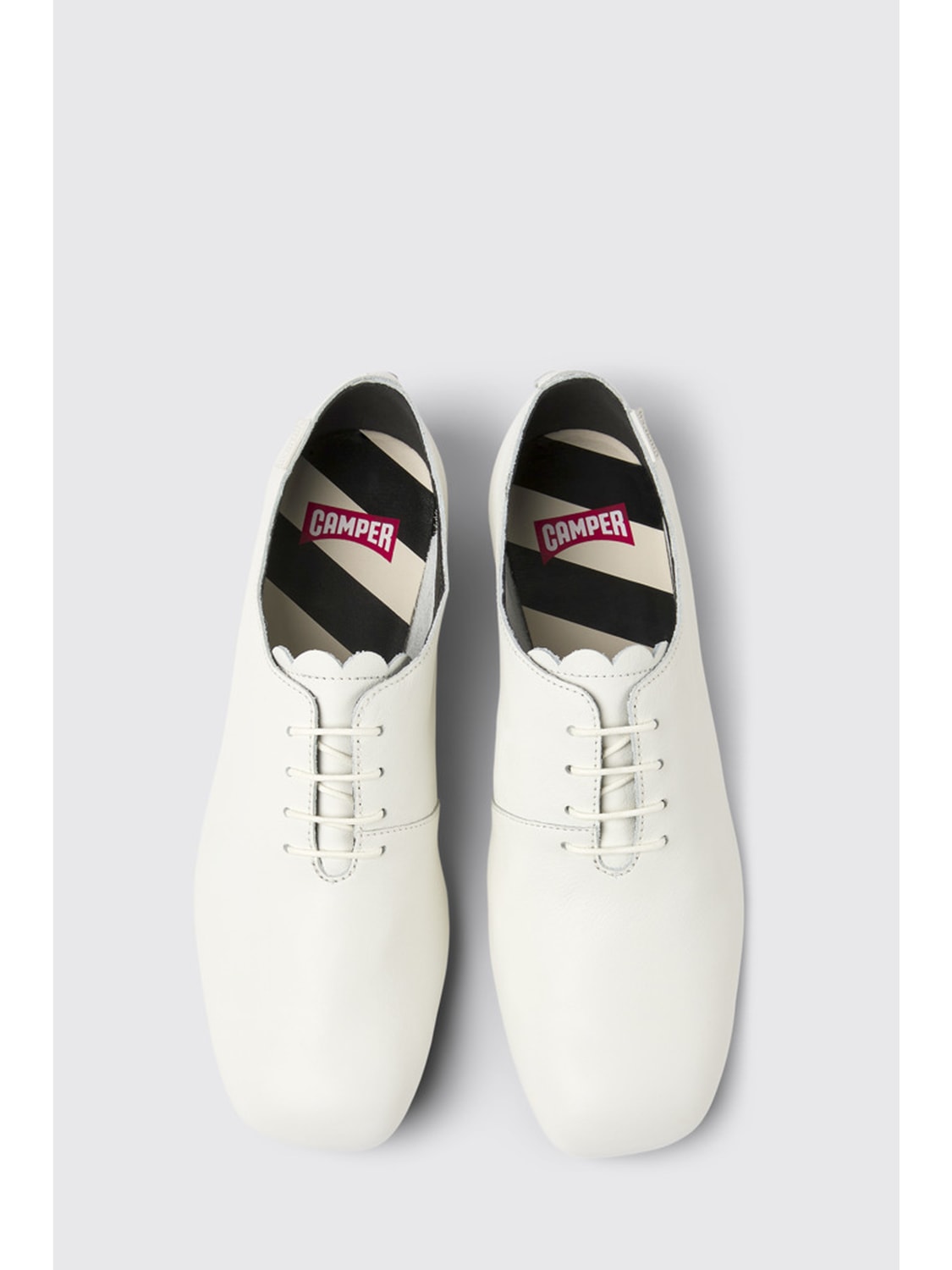 CAMPER: Zapatos de mujer, Blanco | De Cordones Camper K201484-001 CASI MYRA en en GIGLIO.COM